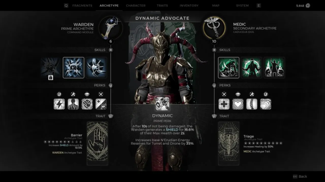 Warden Archetype Remnant 2